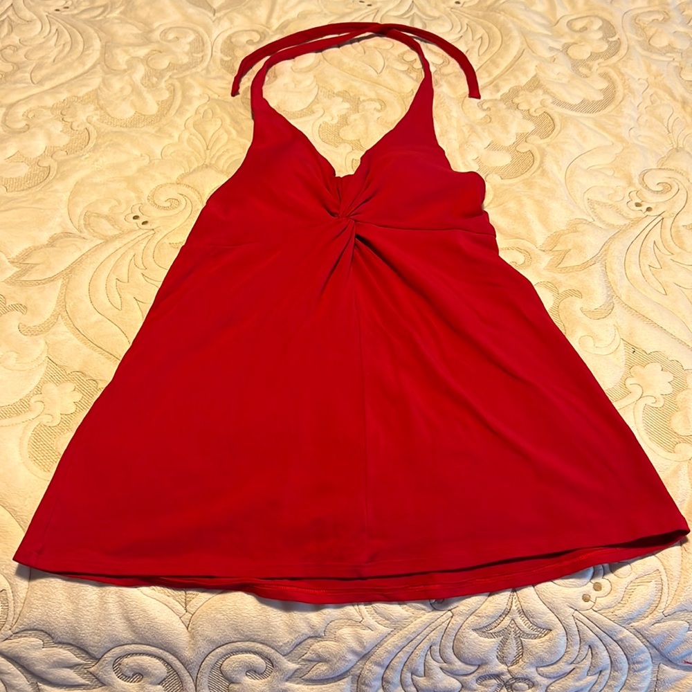 Final price! Victoria’s Secret Bra Top Halter Top. Red. Sz 34 B. Sexy top